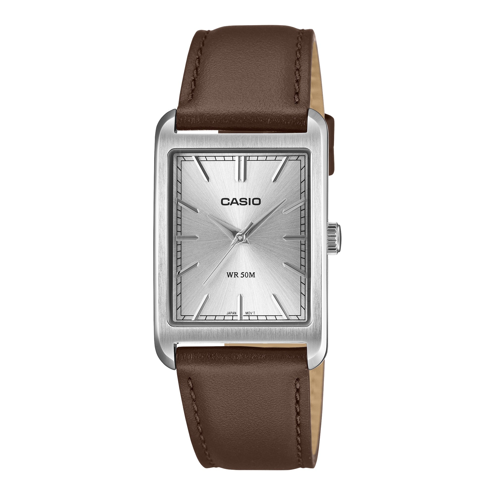 MTP-B215L-7AV Reloj Casio de hombre banda de cuero