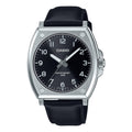 E730L Reloj Casio Hombre Correa de Cuero Negra - Reloj original en Guatemala