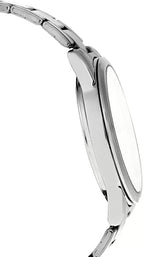 V001D Reloj Casio Hombre Correa de Acero Plateado - Detalle de esfera