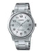 MTP-V001D Reloj Casio Hombre Correa de Acero Plateado