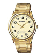MTP-V001G Reloj Casio Clásico Hombre Correa de Acero Dorado