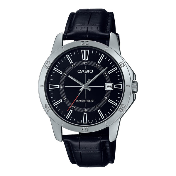 MTP-V004L-1C Reloj Casio para Hombre - Negro