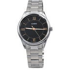 MTP-V005D-1B5 Reloj Casio para Hombre - Acero Inoxidable Plateado