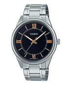 MTP-V005D-1B5 Reloj Casio para Hombre - Acero Inoxidable Plateado