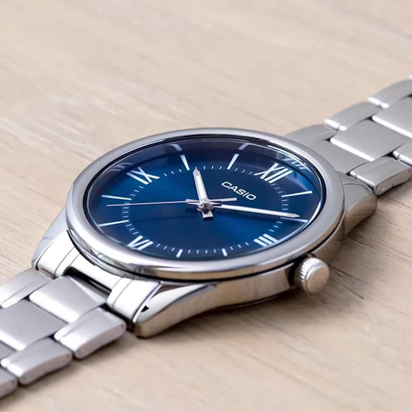 MTP-V005D-2B5 Reloj Casio para Hombre - Plateado