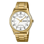 MTP-V006G Reloj Casio Clásico Hombre Correa de Acero Dorado