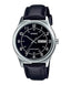 MTP-V006L Reloj Casio Hombre Correa de Cuero Negro