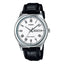 MTP-V006L Reloj Casio Hombre Correa de Cuero Negra
