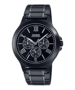 MTP-V300B Reloj Casio Hombre Brazalete de Acero Negro