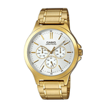 MTP-V300G Reloj Casio Hombre Correa de Acero Dorado
