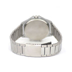 VC01D Reloj Casio Hombre Correa de Acero Esfera Negra - Vista trasera