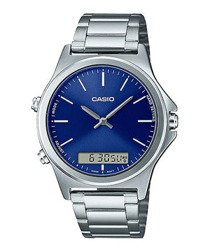 MTP-VC01D-2E Reloj Casio Hombre Acero Inoxidable Esfera Azul
