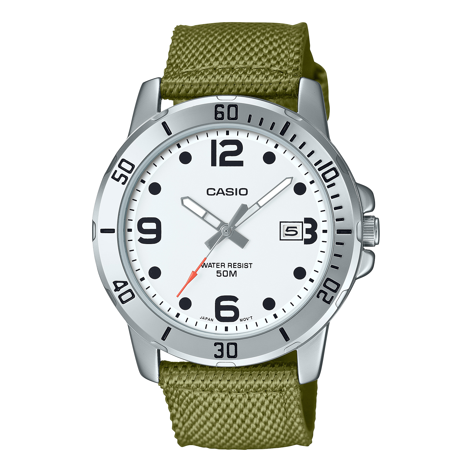 MTP-VD01C-3BVCF Reloj Casio de hombre correa de tela