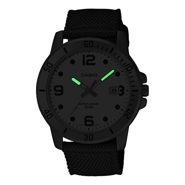 MTP-VD01C-3BVCF Reloj Casio de hombre correa de tela