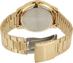VD01G Reloj Casio Hombre Acero Inoxidable Dorado - Detalle de esfera