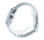 VD02D Reloj Casio Hombre Brazalete de Acero Esfera Azul - Detalle de esfera