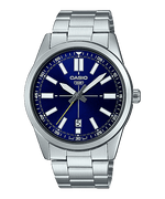 MTP-VD02D Reloj Casio Hombre Brazalete de Acero Esfera Azul