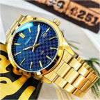 VD03G Reloj Casio Clásico Hombre Acero Dorado Esfera - Detalle de esfera