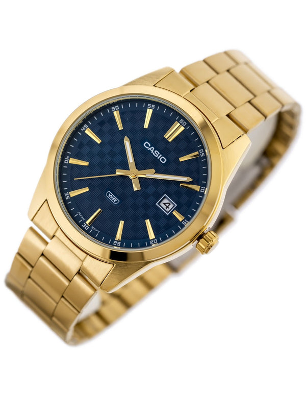 VD03G Reloj Casio Clásico Hombre Acero Dorado Esfera - Vista lateral