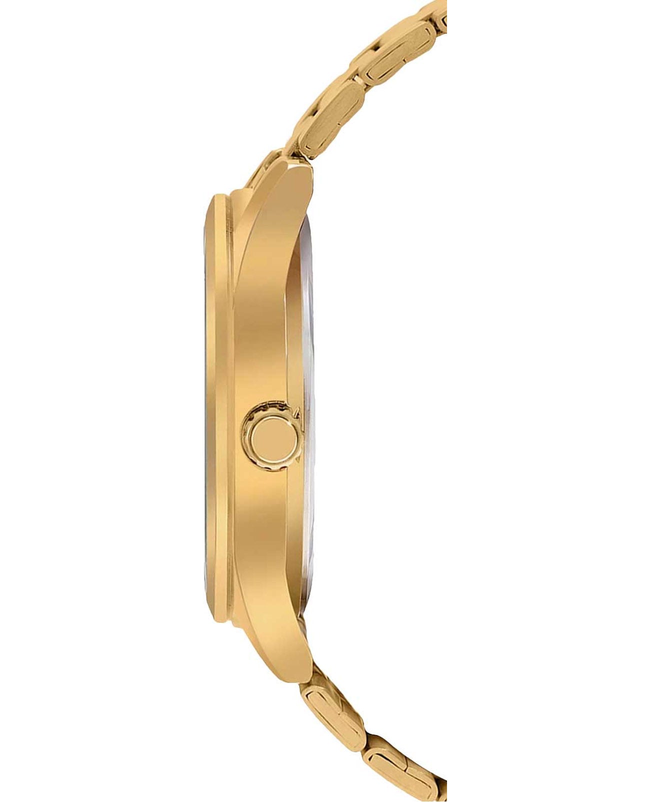 VD03G Reloj Casio Hombre Acero Dorado Esfera Verde - Detalle de esfera