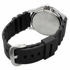 VD300 Reloj Casio Hombre Correa Caucho Negro Esfera - Detalle de esfera