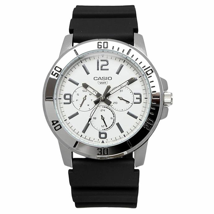 VD300 Reloj Casio Hombre Correa Caucho Negro Esfera - Vista 5