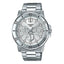 MTP-VD300D Reloj Casio Hombre Correa de Acero Esfera Plateada