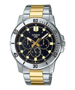MTP-VD300SG Reloj Casio Hombre Acero Bicolor Esfera Negra