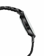 VT01B Reloj Casio Classic Hombre Acero Negro Esfera Azul - Detalle de esfera