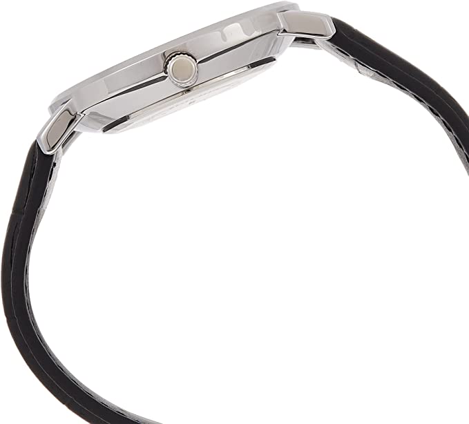 VT01L Reloj Casio Classic Hombre Correa de Cuero Negro - Detalle de esfera