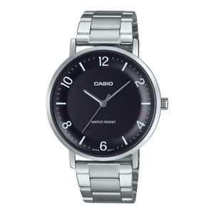 MTP-VT03D-1B Casio reloj para caballero pulsera de metal