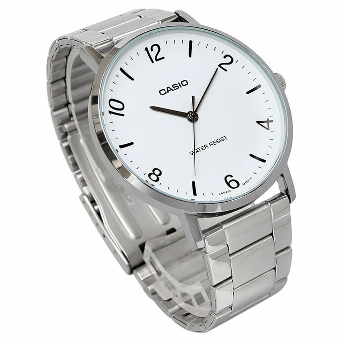 MTP-VT03D-7B Casio reloj para caballero pulsera de acero inoxidable — imagen 2 de 5