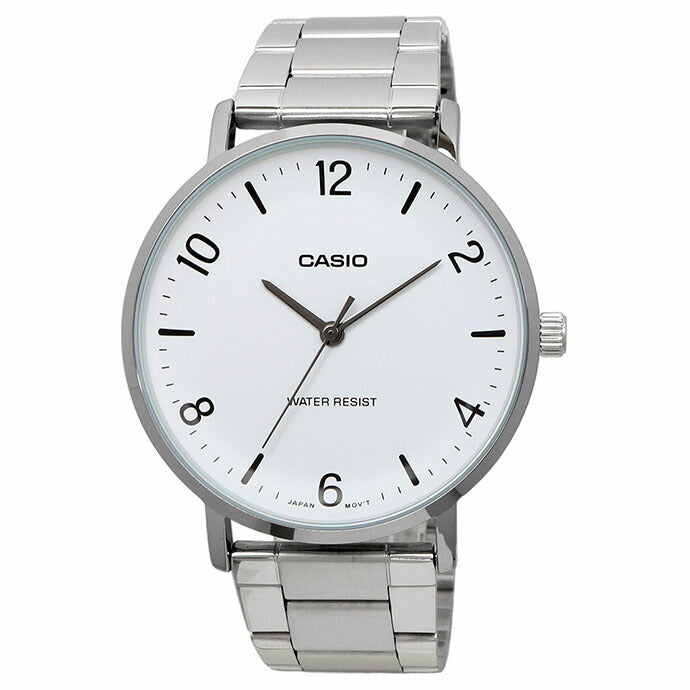 MTP-VT03D-7B Casio reloj para caballero pulsera de acero inoxidable — imagen 4 de 5
