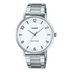 MTP-VT03D-7B Casio reloj para caballero pulsera de acero inoxidable — original con garantía, La Relojería GT