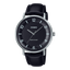 MTP-VT03L-1B Casio de hombre pulsera de cuero