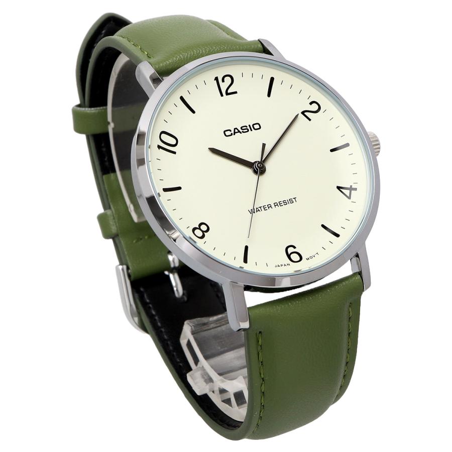 MTP-VT03L-7B Casio de hombre pulsera de piel