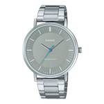 MTP-VT04D Reloj Casio Hombre Correa de Acero Esfera Gris