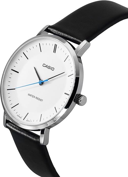 MTP-VT04L-7E Casio reloj de hombre pulsera de cuero