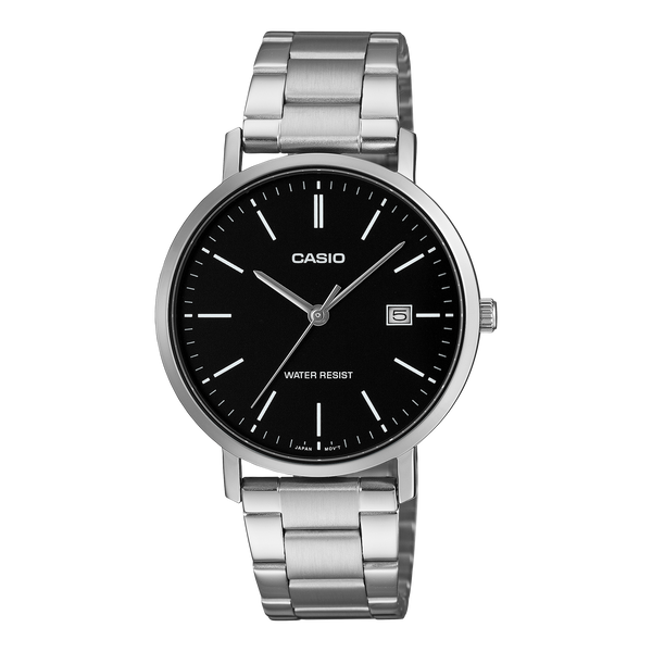MTP-VT05D-1E Reloj Casio de hombre correa de metal plateado