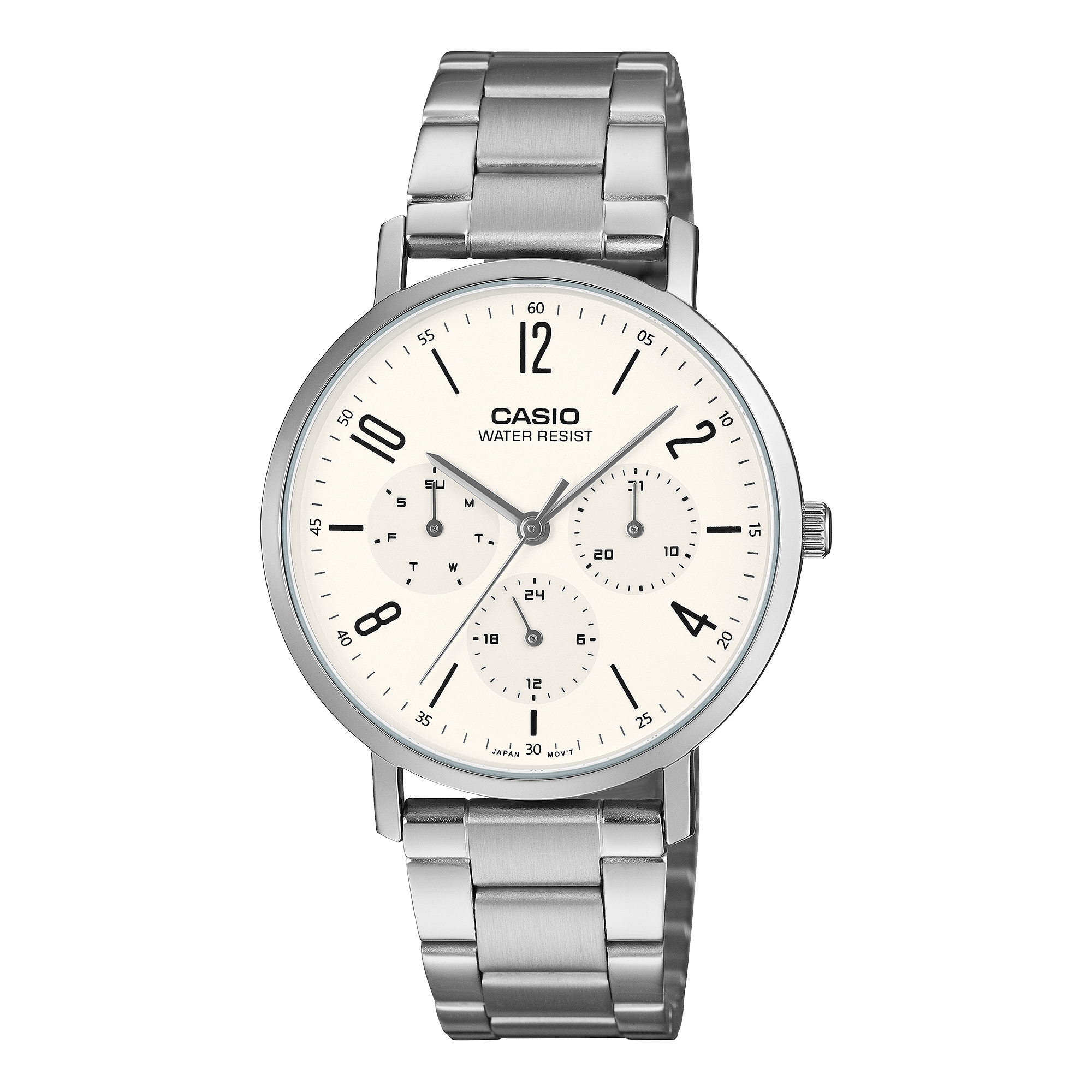 MTP-VT06D-7B Reloj Casio Classic de caballero pulsera de acero inoxidable
