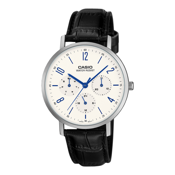 MTP-VT06L-7B Reloj Casio Classic de hombre banda de cuero — original con garantía, La Relojería GT