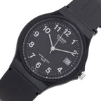 MW-59 Reloj Casio Hombre Resina Negro - Vista lateral