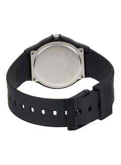 MW-59 Reloj Casio Hombre Resina Negro - Vista trasera