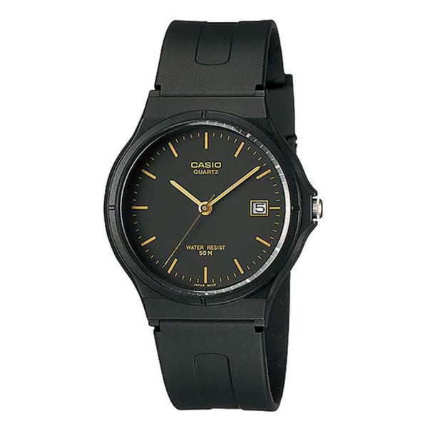 MW-59 Reloj Casio Clásico Hombre Correa de Resina Negro - Reloj original en Guatemala