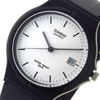 MW-59 Reloj Casio Hombre Correa Resina Negro - Vista lateral