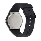 MW-59 Reloj Casio Hombre Correa Resina Negro - Detalle de esfera