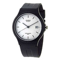 MW-59 Reloj Casio Hombre Correa Resina Negro - Reloj original en Guatemala