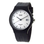 MW-59 Reloj Casio Hombre Correa Resina Negro - Reloj original en Guatemala