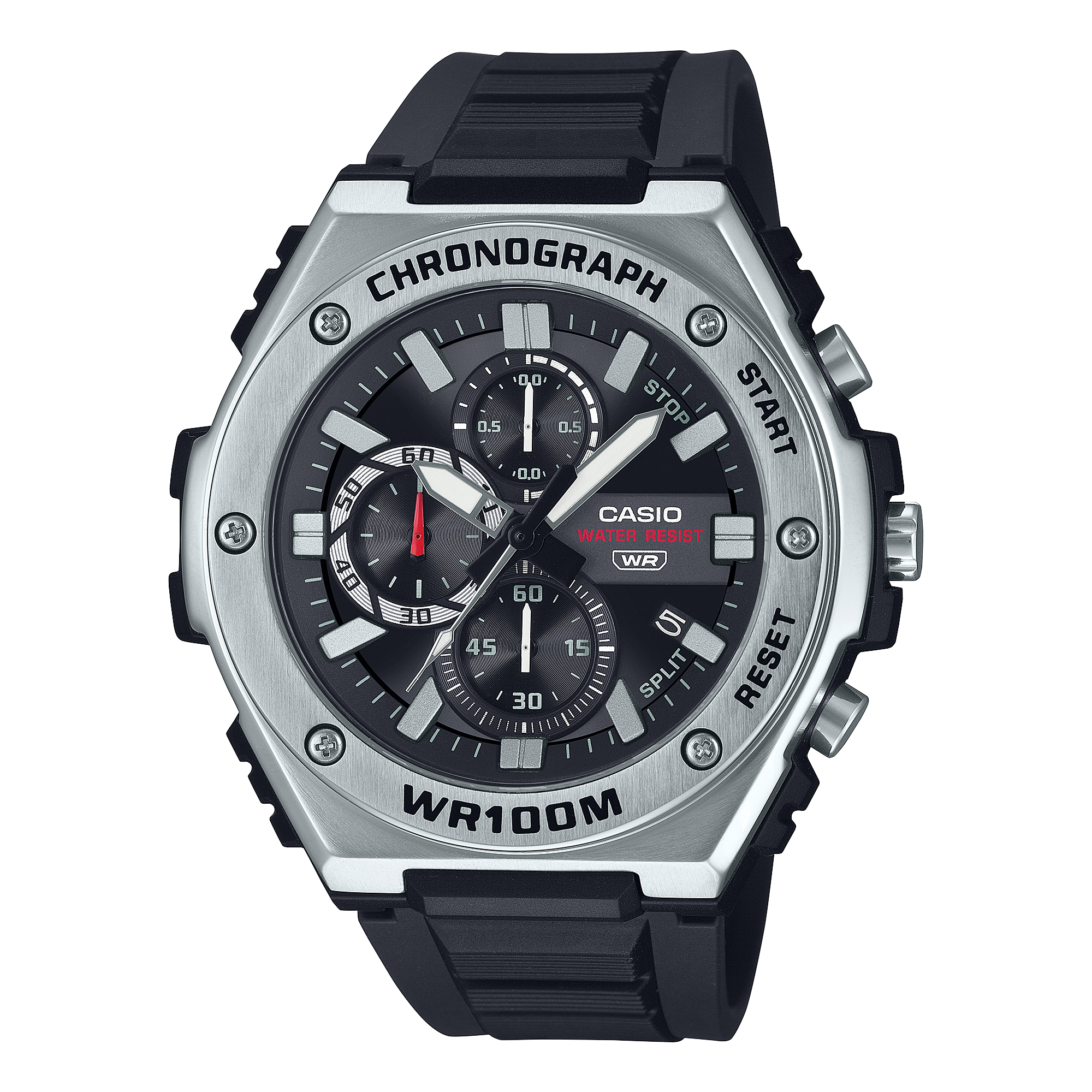 MWA-300H-1AV Casio de hombre pulsera de caucho