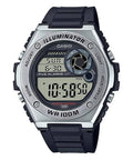100H Reloj Casio Illuminator Hombre Correa Resina Negra - Reloj original en Guatemala